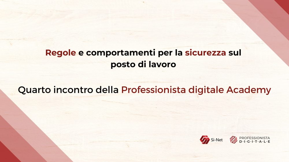 Regole e comportamenti per la sicurezza sul posto di lavoro